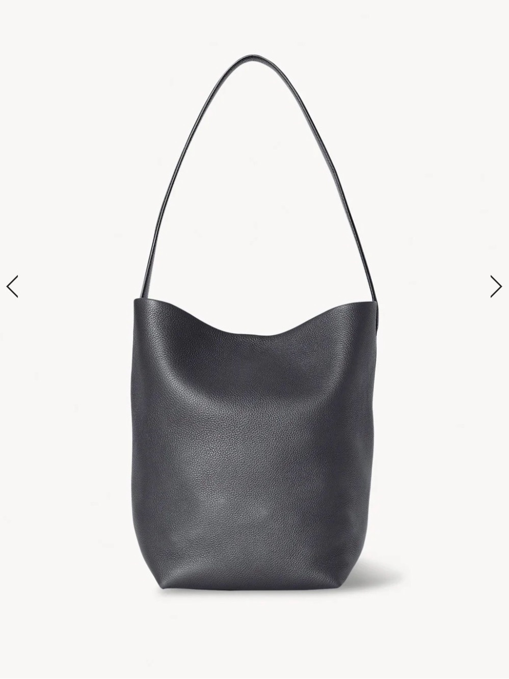 The Row Medium N/S Park Tote Bag black